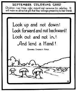 1920 09 Coloring Card