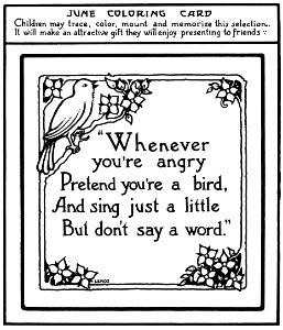 1920 06 Coloring Card