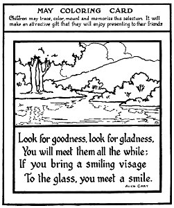 1921 05 Coloring Card