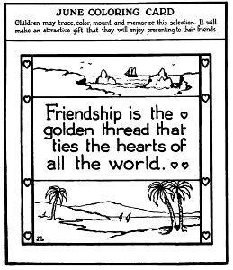 1922 06 Coloring Card
