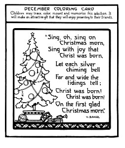 1920 12 Coloring Card