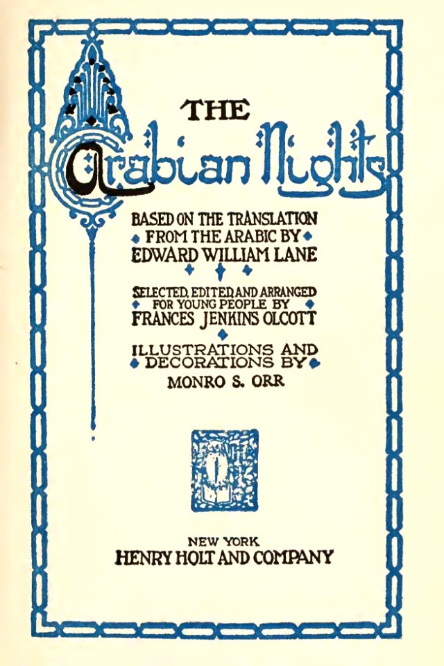 The Arabian Nights 01