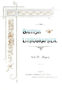 British Lithographer Vol 4 01