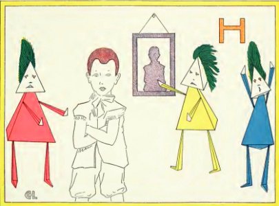 10 H is for Henri's young Red Top, the shaver