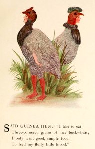 04 Guinea Hen. Free illustration for personal and commercial use.