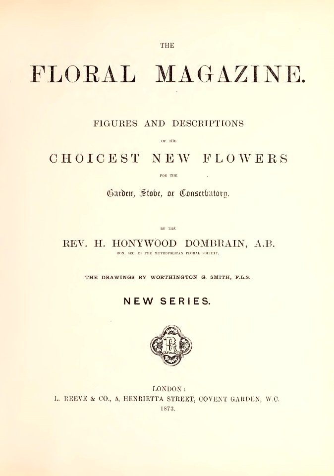 1873 New Series