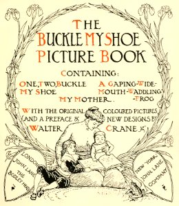 01 1 2 Buckle My Shoe