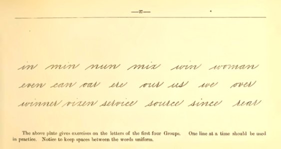 Penmanship 31