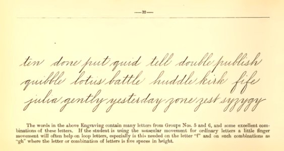 Penmanship 36