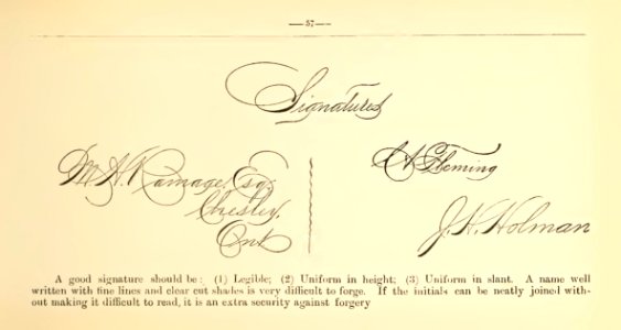 Penmanship 61
