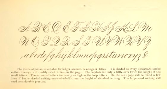 Penmanship 65