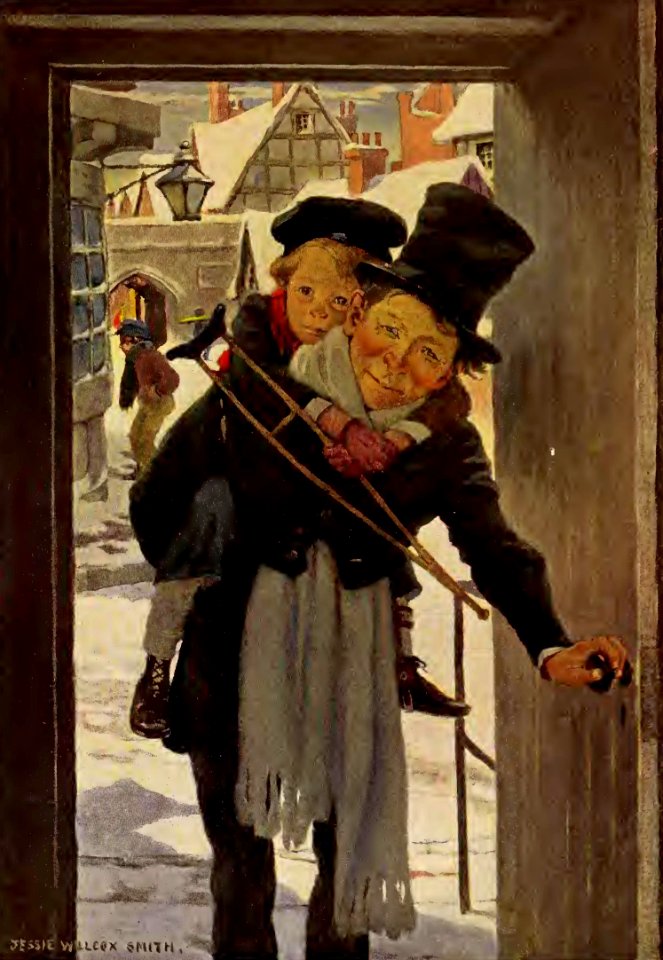 Tiny Tim and Bob Cratchit Creazilla