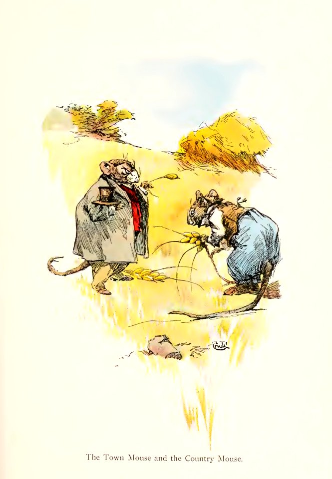 The Town Mouse and the Country Mouse