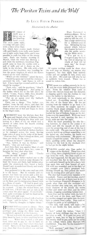 The Puritan Twins Story
