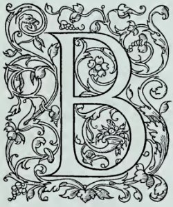 B