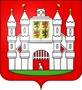 Blason ville be Mons (Hainaut)_1600-1760
