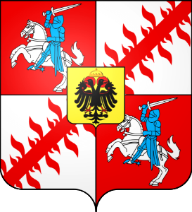 Blason ville be Mouscron_1599-1760