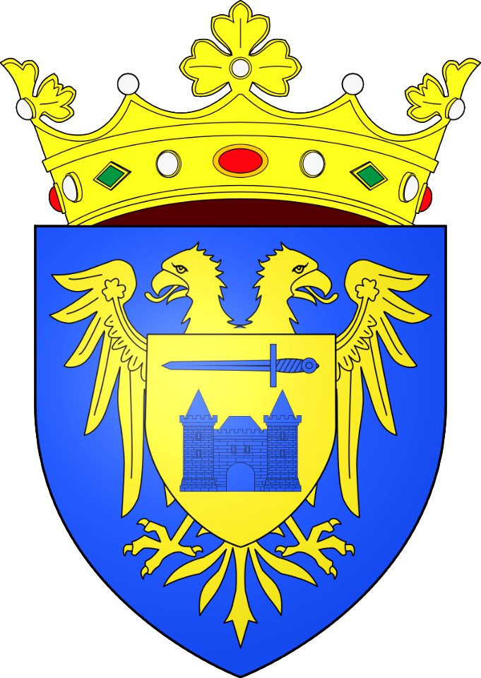 Blason ville be Rupelmonde (avec ornements)_1600-2256