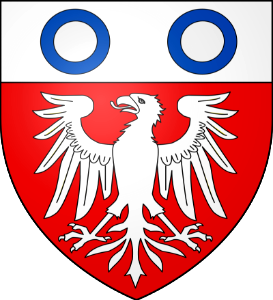 Coat of arms of Myrendeux_1600-1759. Free illustration for personal and commercial use.