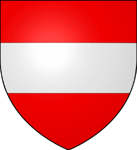 Gules a fess argent_1599-1759