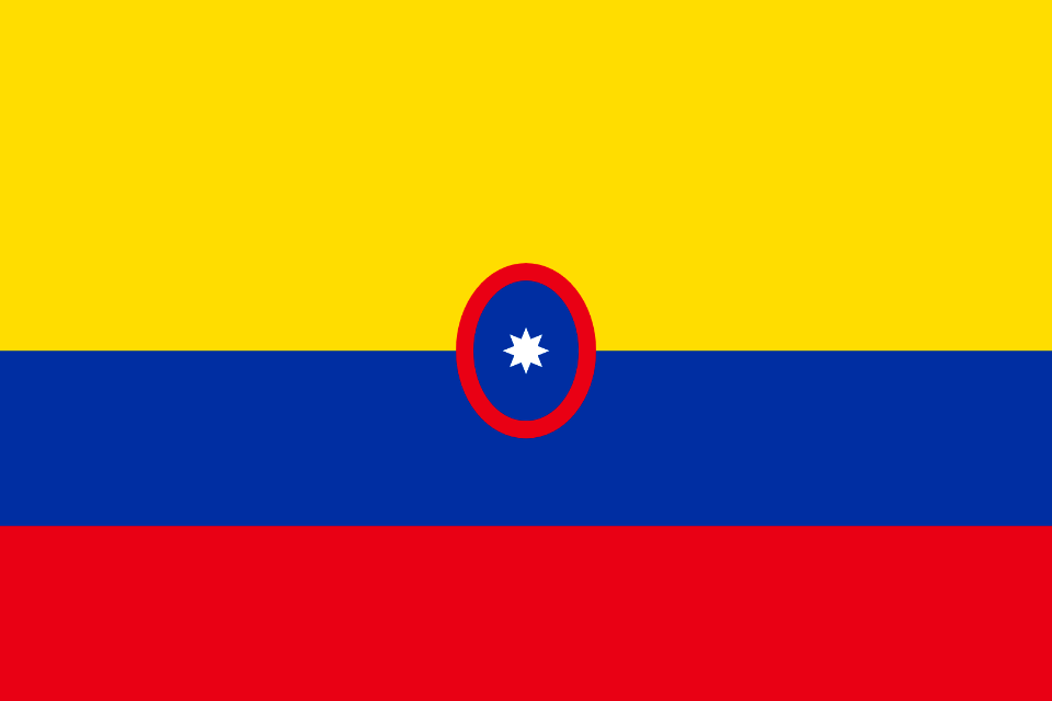 Civil Ensign of Colombia_1600-1066