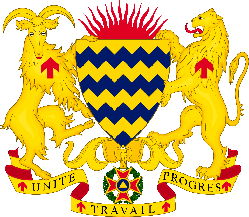 Coat of arms of Chad_1600-1397 - Free Stock Illustrations | Creazilla