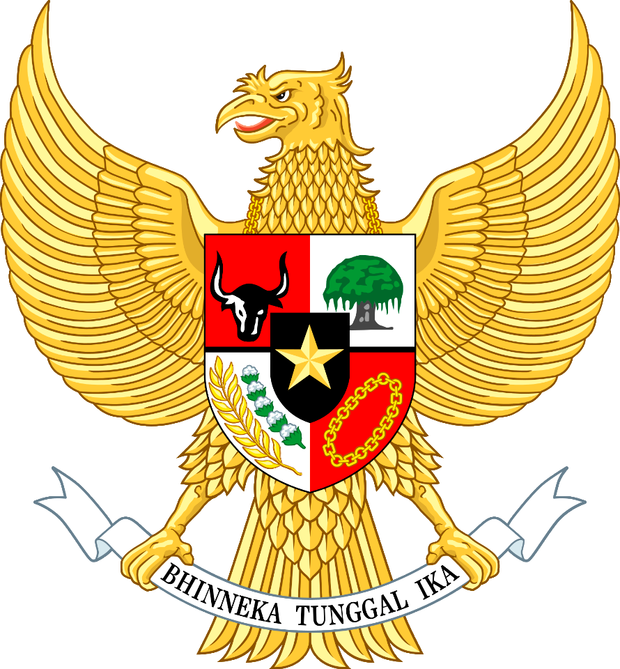 National emblem of Indonesia Garuda Pancasila_1600-1725 - Free Stock ...