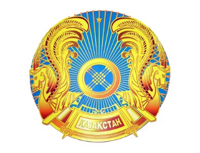 Coat of Arms of Kasakstan