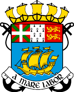 Coat of Arms of Saint-Pierre and Miquelon_1600-1976