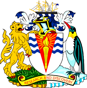Coat of arms of the British Antarctic Territory_1600-1629. Free illustration for personal and commercial use.