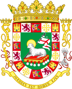 Coat of arms of the Commonwealth of Puerto Rico_1600-1982
