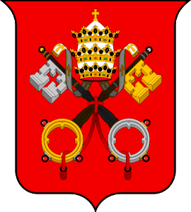 Coat of arms of the Vatican City_1600-1779