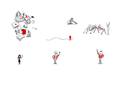 Some little doodles I needed for a flyer