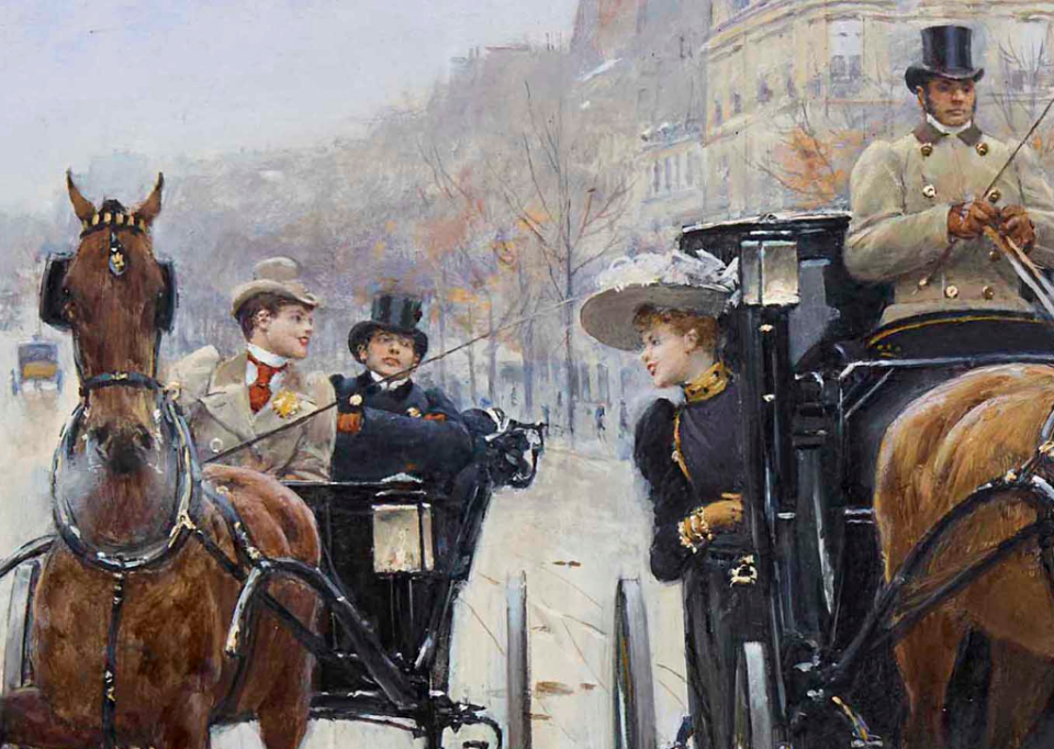 Rond-Point des Champs-Élysées - Jean Béraud