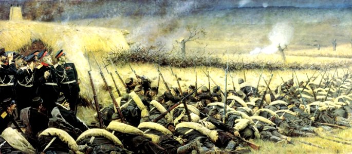 Before the attack. At Plevna - Vasily Vereshchagin