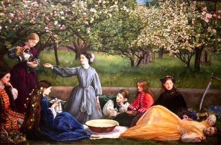 Apple Blossoms - John Everett Millais