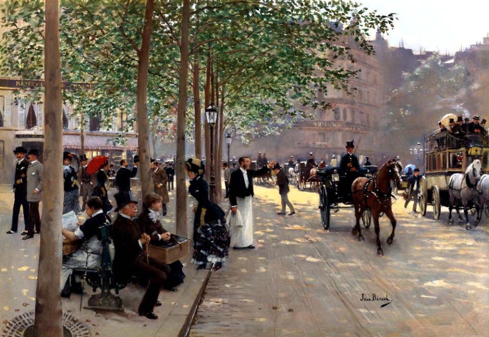 Avenue Parisienne - Jean Beraud