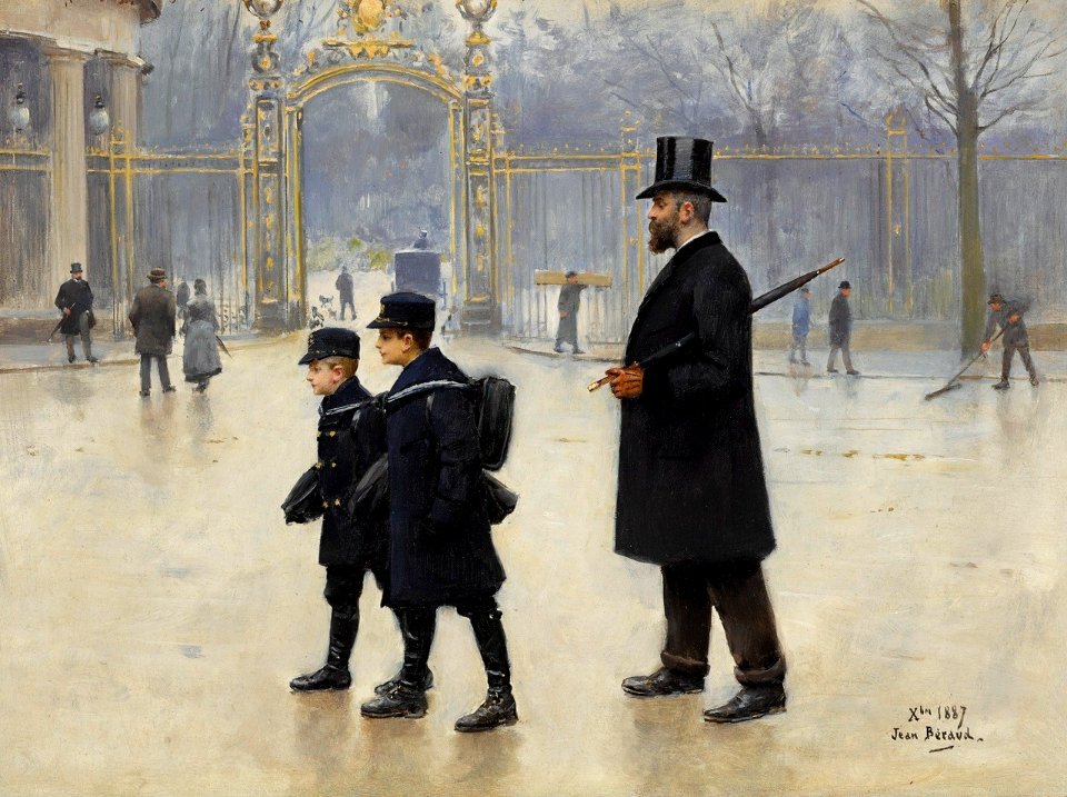 Le Parc Monceau - Jean Beraud