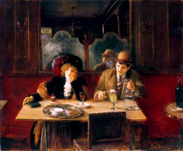 At the Cafe - Jean Béraud