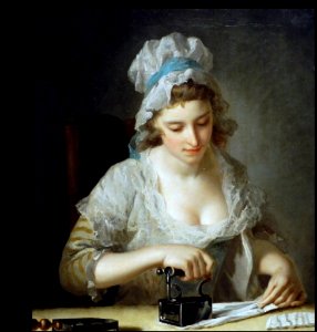 The laundry maid - Henry Robert Morland
