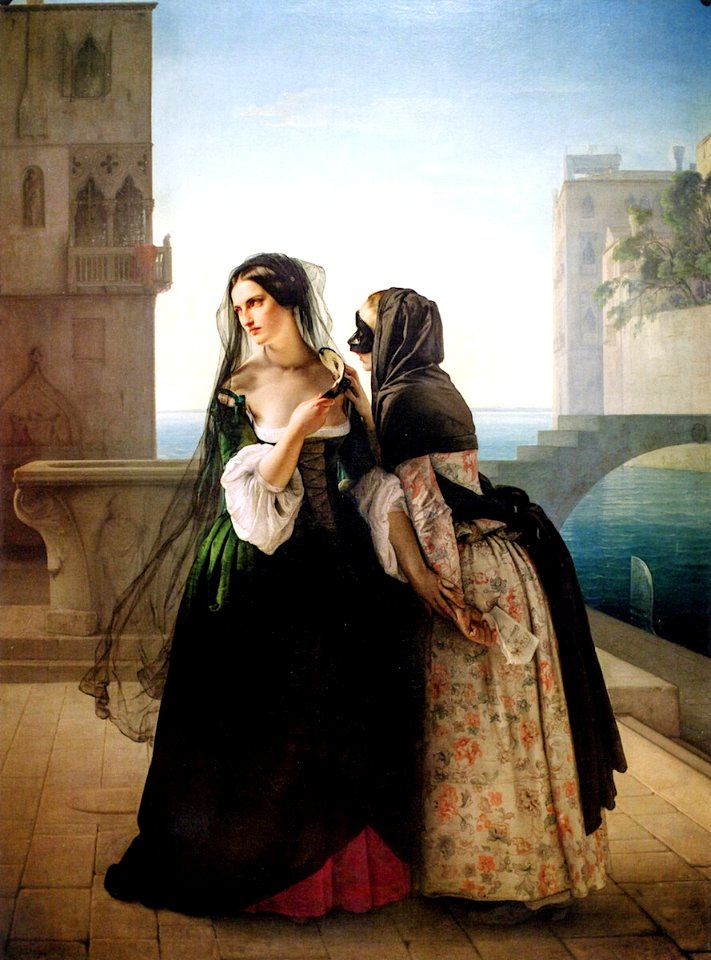 Consiglio alla vendetta - Francesco Hayez
