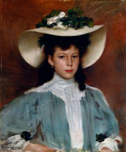 Portrait of Maria Caralt - Ramon Casas