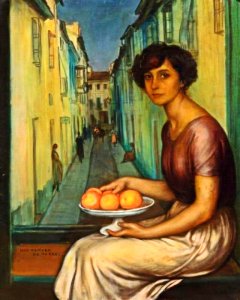 La niña de la calle Armas - Julio Romero de Torres
