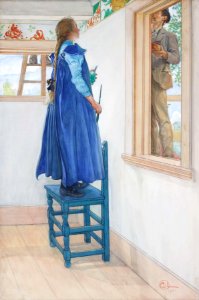 Suzanne and another - Carl Larsson