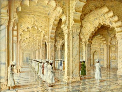 The Pearl Mosque at Agra - Vasily Vereshchagin