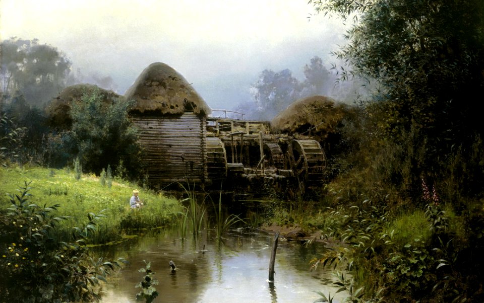 Old Mill - Vasily Polenov