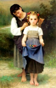 Parure des champs - William Adolphe Bouguereau