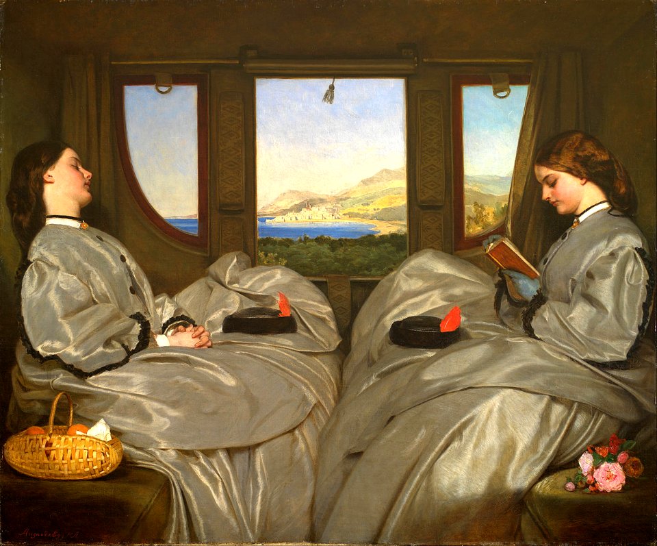 The Travelling Companions - Augustus Leopold Egg