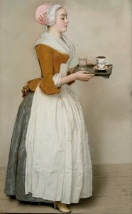 The Chocolate Girl -  Jean-Etienne Liotard