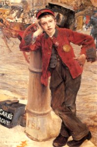 The London Bootblack - Jules Bastien-Lepage